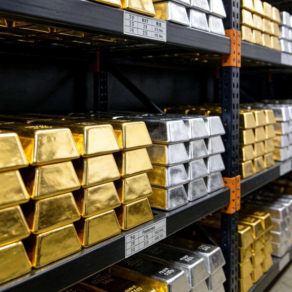 COMEX黄金库存连续下降 白银库存大幅回升至29918万盎司第一张图