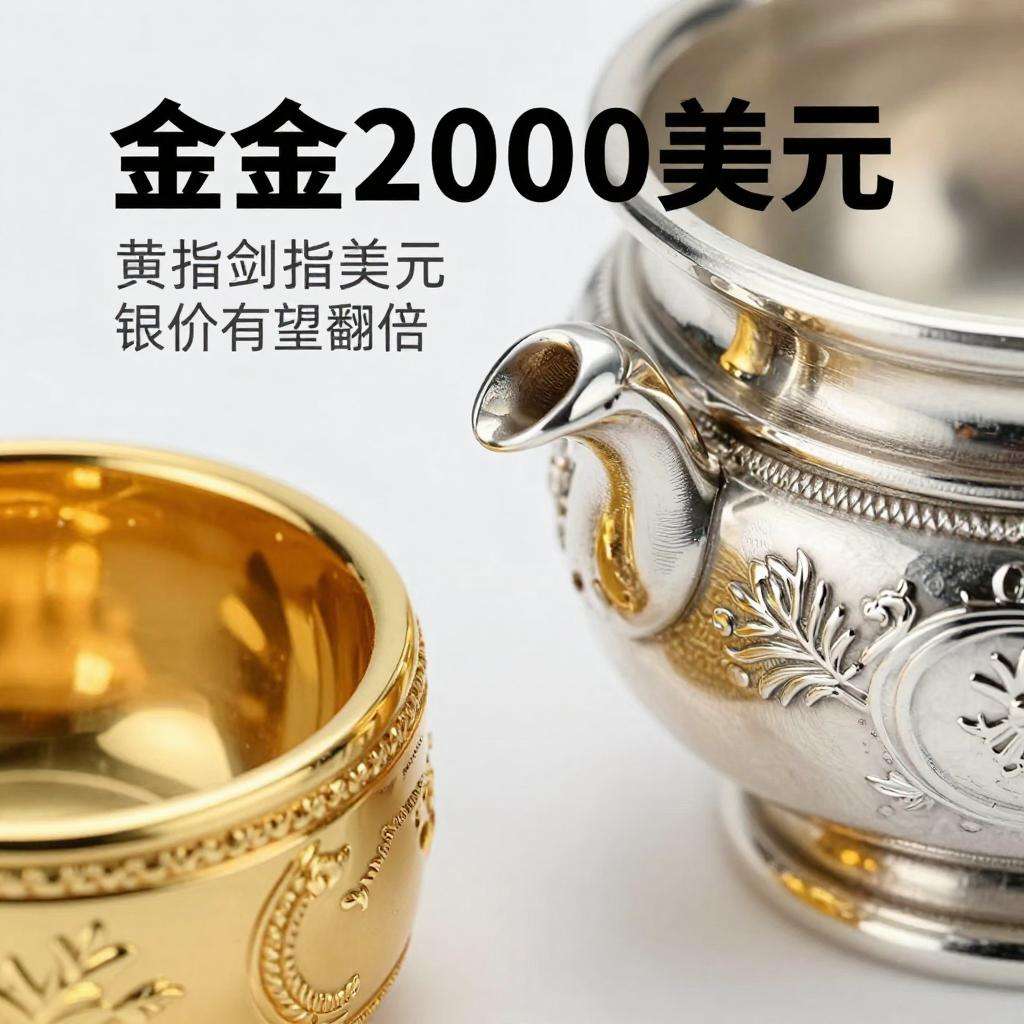 黄金白银迎大涨行情 金价剑指2000美元银价有望翻倍第二张图
